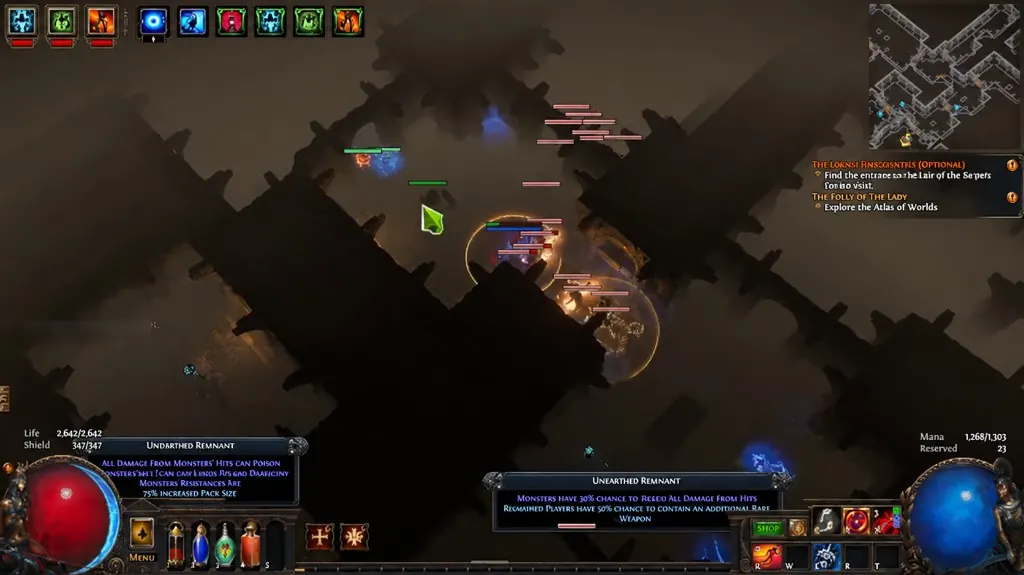 Path of Exile auto-loot and expedition tooltips